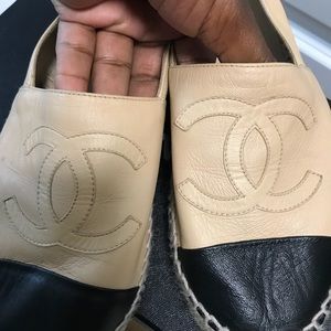 chanel platform espadrilles 8